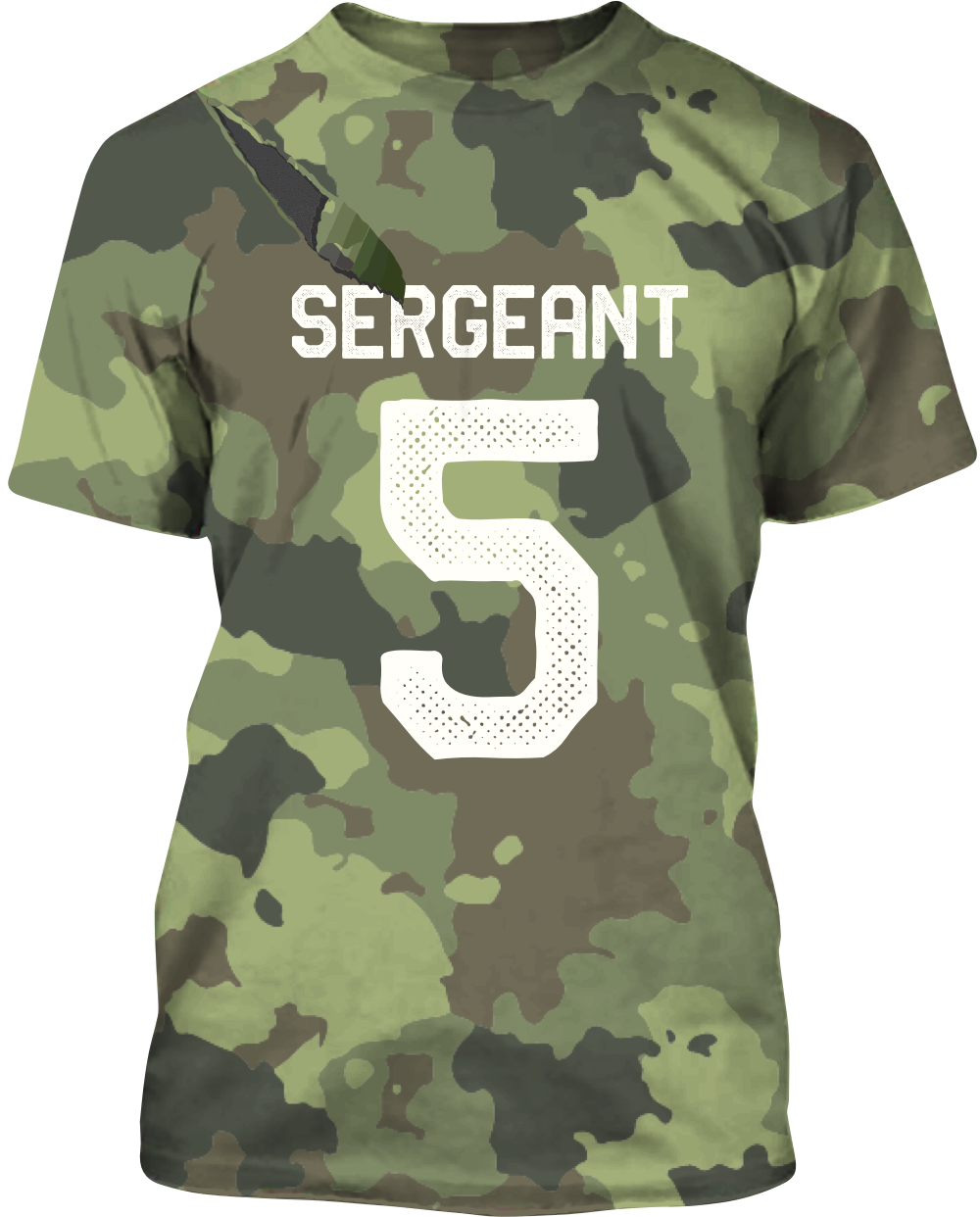 Sergeant Five Shortsleeve Tech Shirt