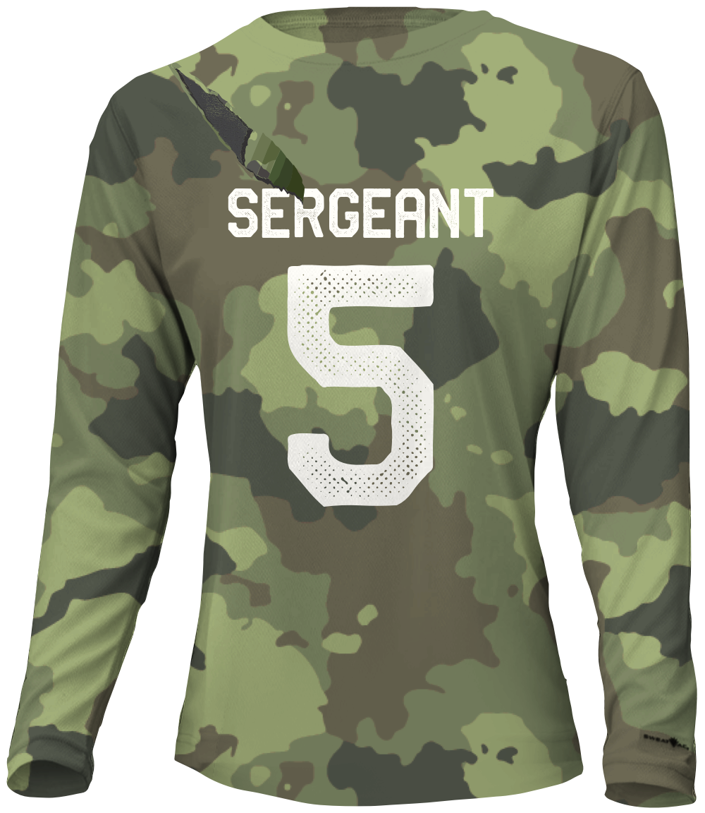 Sergeant Five Longsleeve Tech Shirt