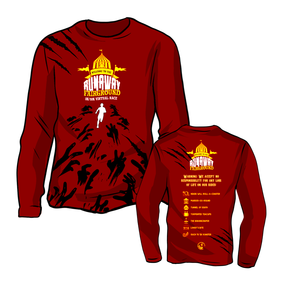 Halloween 2019 Virtual Race Shirt