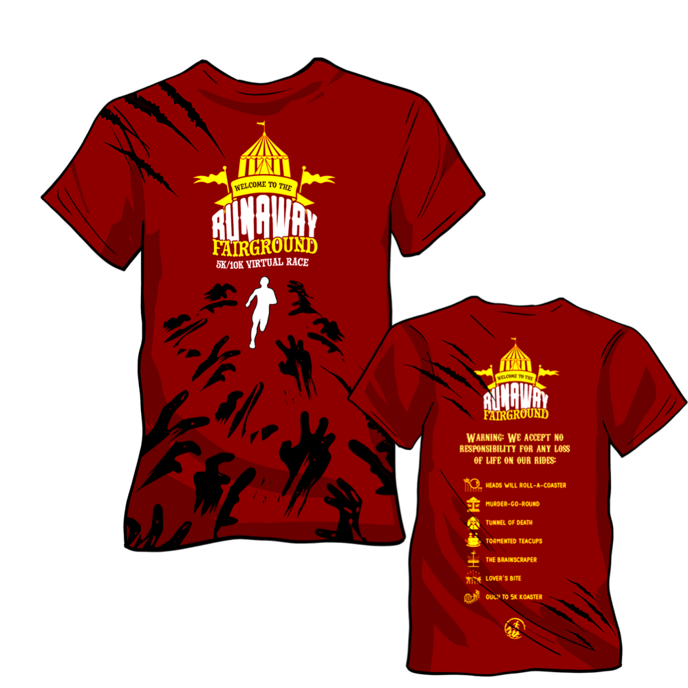 Halloween 2019 Virtual Race Shirt