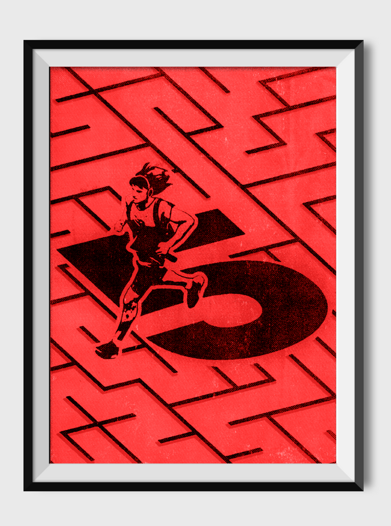 Red Five Maze poster