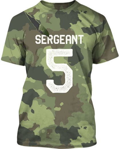 Sergeant Five Shortsleeve Tech Shirt