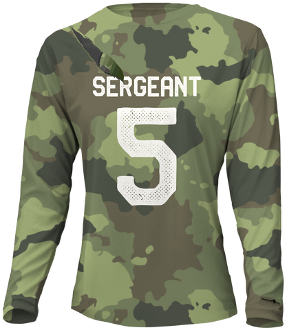 Sergeant Five Longsleeve Tech Shirt