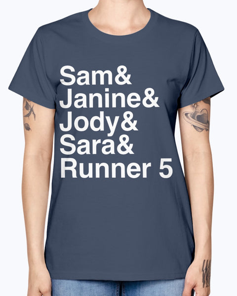Sam & Janine & Jody & Sara & Runner 5