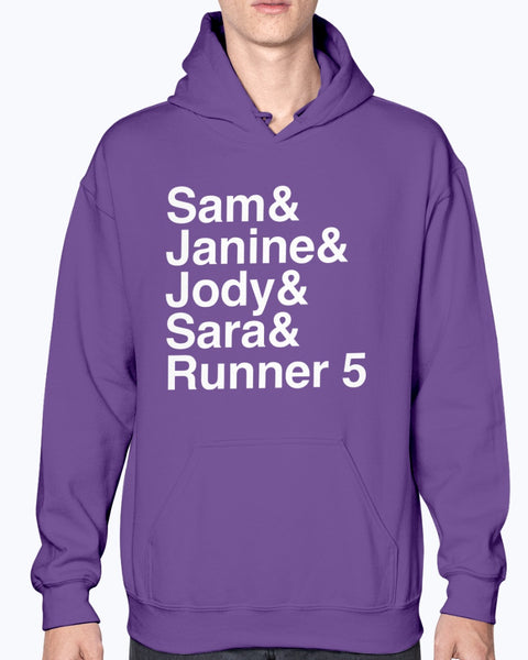 Sam & Janine & Jody & Sara & Runner 5